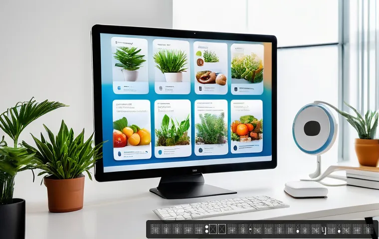 영양사 업무 자동화 도구 - A modern nutritionist’s office with a sleek digital setup showing multiple integrated screens: one d...